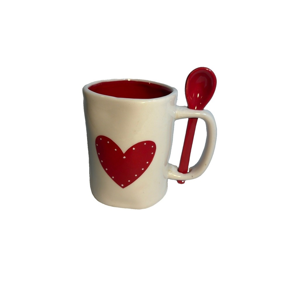 Arlington Designs Hearts  Mug With Spoon Valentines Love